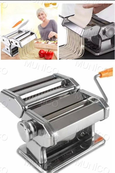 Munico Erişte Makarna Yapma Kesme Makinesi Hamur Lazanya Spagetti Mantı Yapma...