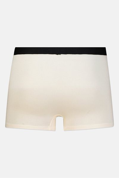 French Connection Men Brand Logo Trunk Underwear, Cream/Black