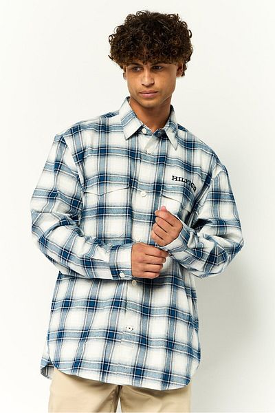 Tommy Hilfiger Men Regular Fit Checkered Long Sleeve Casual Shirt, Multicolor