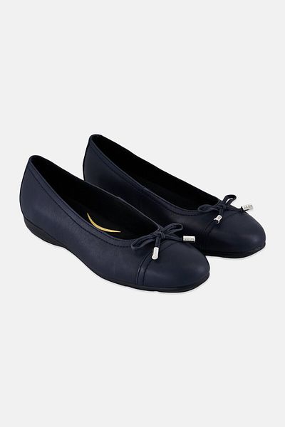 Geox Women Annytah Slip On Flats, Navy