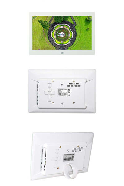 ARMY STORE Digital photo frame, 10 inch, slim, IPS, White