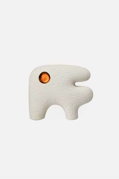 Muy Mucho Chalk Decorative Accent, White