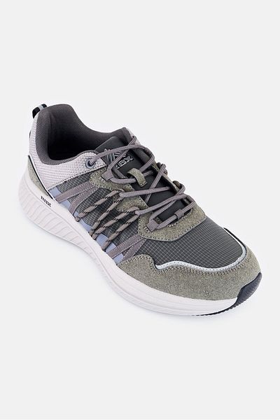 RBX Men Lace Up Running Shoes, Grey
