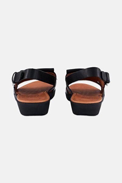 Fitflop Women H-Bar Adjustable Buckle Sandal, Black