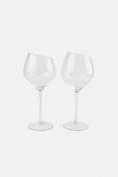 Fissman 2 Pieces Red Wine Glasses Set 550 ml, Transparent