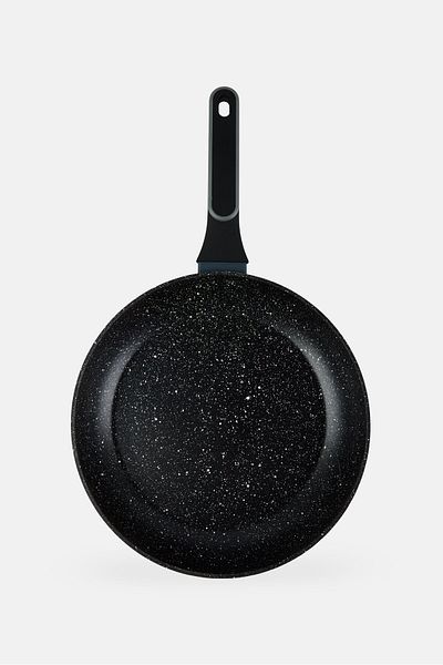 Fissman Aluminium Frying Pan Laura With Induction Bottom, Black
