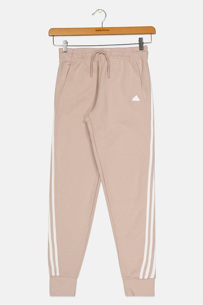 adidas Kids Girl Sportswear Fit Outdoor Sweatpants, Beige