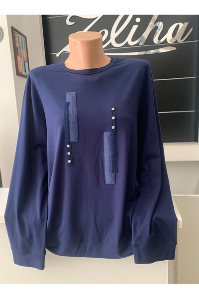 Defrina Dantel vevraş detaylı bluz