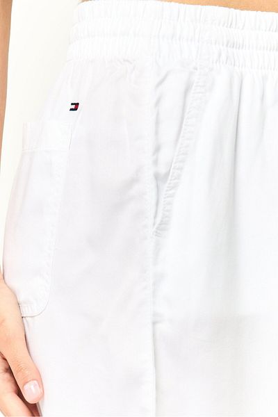 Tommy Hilfiger Women Plain Basic Shorts, White