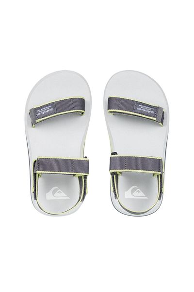 Quiksilver Monkey Caged Boy's Gray Slippers Boy's Slippers Aqbl100337