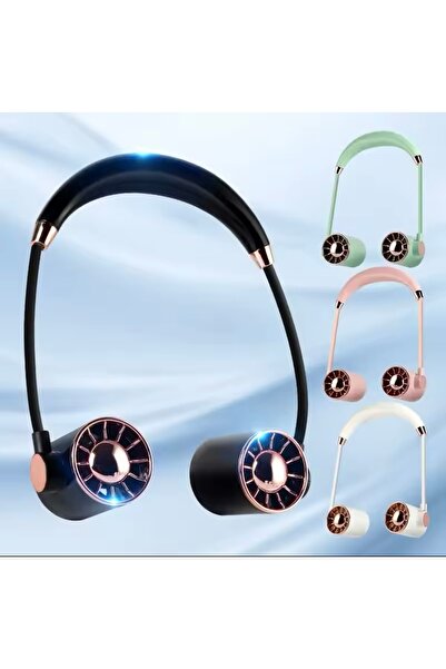 RAYTENG Yeni Boyun Asılı Fan USB Şarj Spor Açık Taşınabilir Tembel Fan