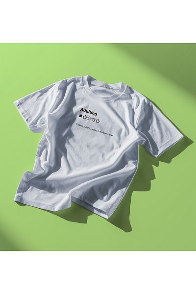 YEACHY Unisex εμπριμέ μπλουζάκι για ενήλικες