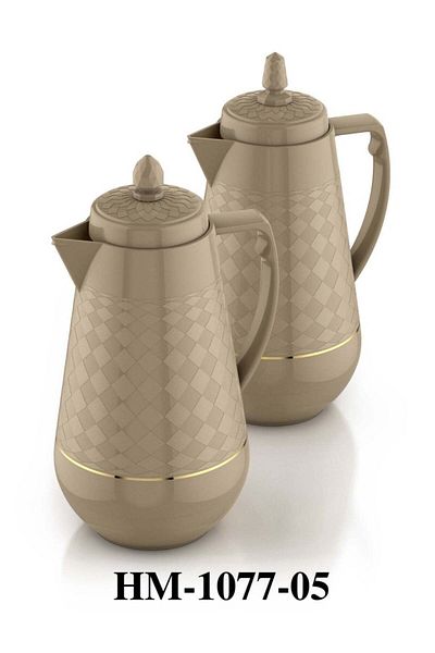HOME MASTER Golden 1-liter tea thermos set from Home Master