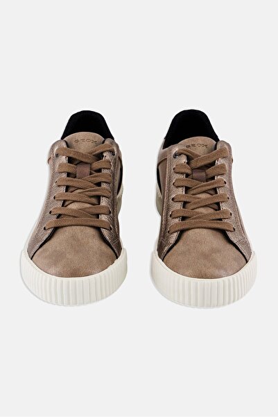 Geox Women D Blomiee C Lace Up Sneakers, Lt Taupe