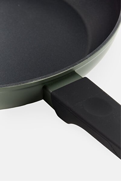 Fissman Joan Series Aluminum Non Stick Frying Pan with Induction Bottom, Black