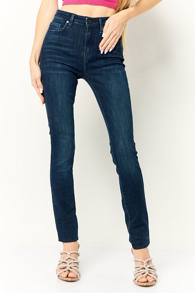 Tommy Hilfiger Women Skinny Fit Washed Stretchable Denim Jeans, Navy