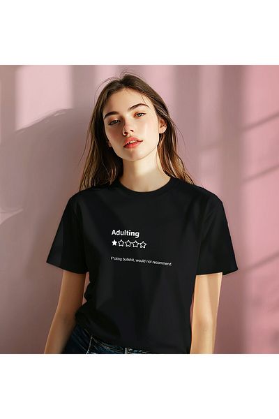 YEACHY Unisex εμπριμέ μπλουζάκι για ενήλικες