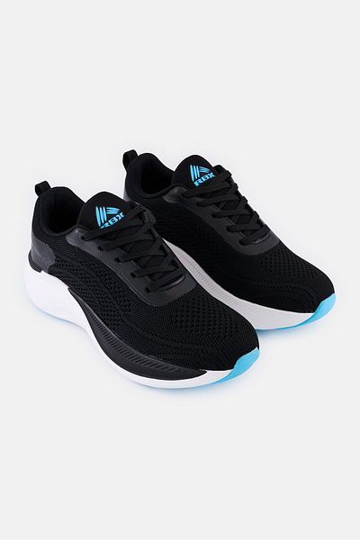 RBX Women Lace Up Running Shoes, Black