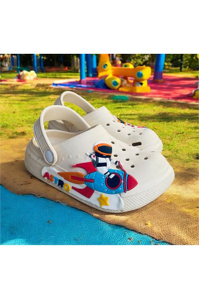 Hızlı Al Girl's & Baby Cros Sandals Slippers.Garden Beach Pool Daily Girl's Cros Slippers