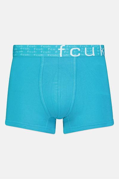 French Connection Men Brand Logo Boxer Brief, Light Blue