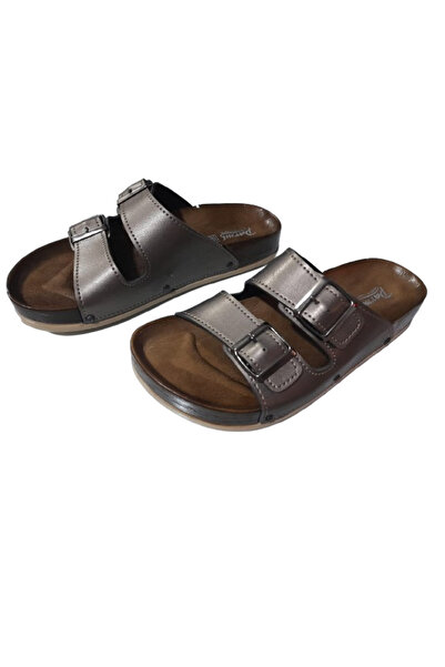 MULEX Platinum Double Buckle Adjustable Women's Anatomical Comfortable Sole Daily Slippers