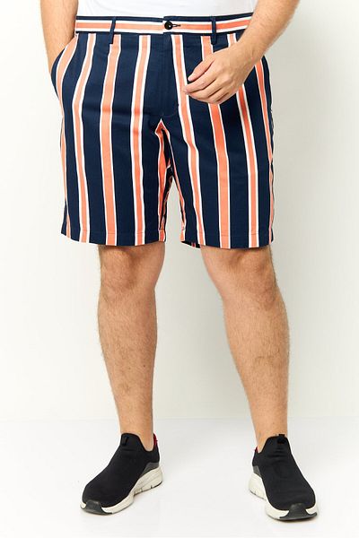 Tommy Hilfiger Men Stripe Chino Shorts, Multicolor