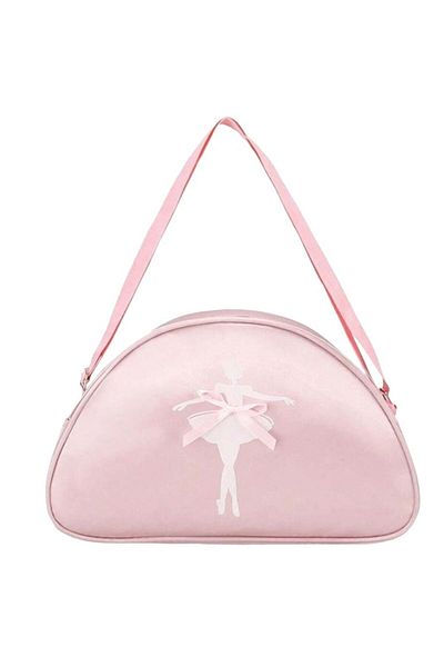 The Casius. Bag for Dance, Fitness, Ballet with Single Shoulder Strap for Kids, Ballerina Model, 35x21 cm, Pink