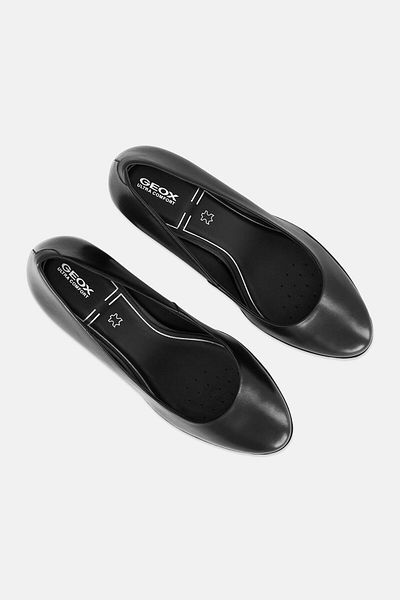 Geox Women Slip On Casual Shoes, Black