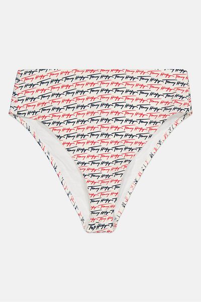 Tommy Hilfiger Women Allover Print Bikini Bottom, Multicolor