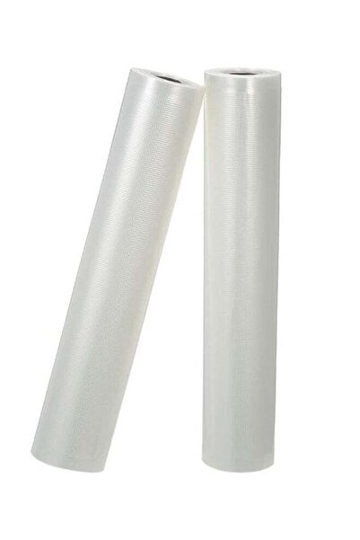 Raffine Pack Of 2 Food Storage Vacuum Sealer Bags Roll Clear 12 x 16.4inch