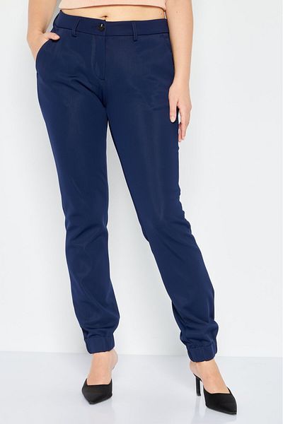 Scuderia Ferrari Women Slim Fit Solid Sweatpants, Navy