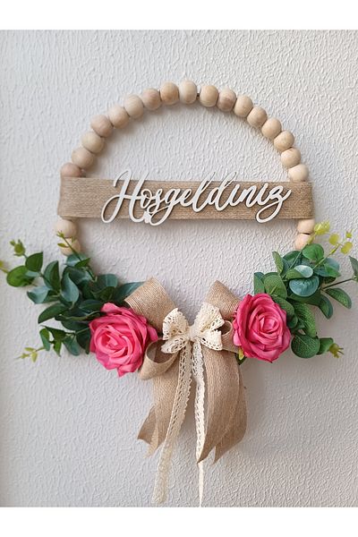 Okaliptus Tasarım Eucalyptus Welcome Door Ornament Gift Wall Decor Door Entrance