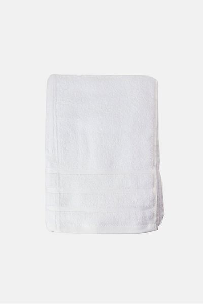 Kathy Ireland 2 Pieces Bath Towel Set, White