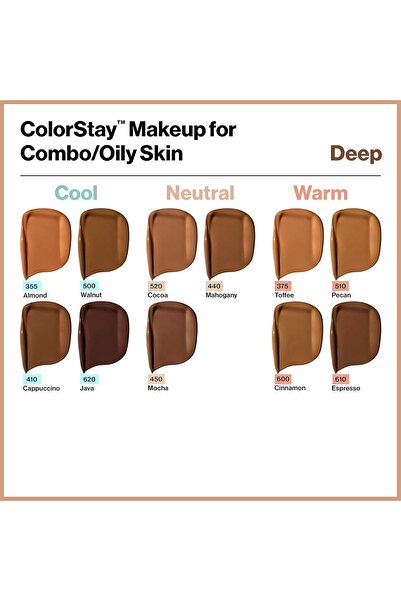 Revlon Colorstay Longwear Makeup Foundation For Combination/Oily Skin - 150 Buff, 30ml