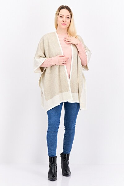 Lifestyle Women Split Neck Heather Cardigans, Grey