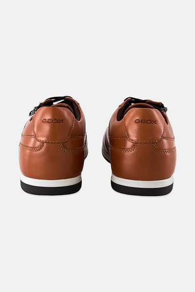 Geox Men U Renan Lace Up Casual Shoes, Brown