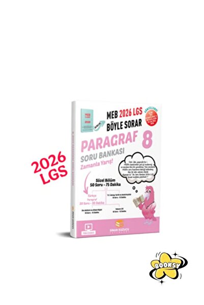 SİNAN KUZUCU YAYINLARI 8. Sınıf 2026 Lgs Meb Böyle Sorar PARAGRAF Soru Bankas...