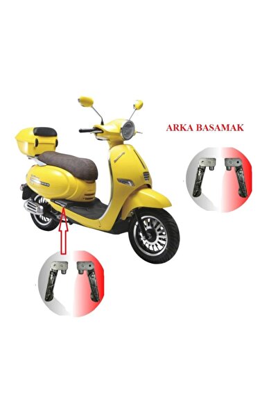 Yiben palermo jj150qt UYUMLU ARKA BASAMAK PASLANMA YAPMAZ ( PAKET sağ sol 1 t...