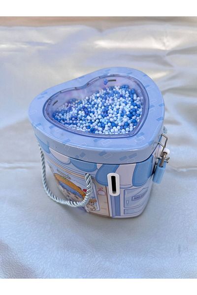 EMKSHOP Cute Locked and Handle Piggy Bank