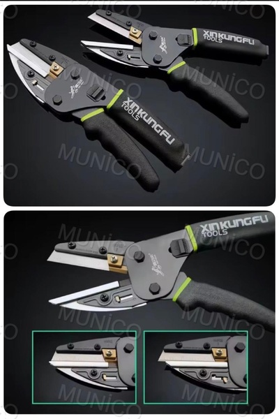 Munico 3-in-1 çok fonksiyonlu makas aracı pense çok kesim bahçe makas bahçe t...