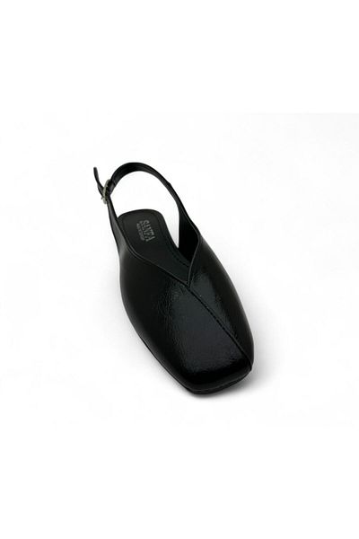 DOSA SHOES Women's Pointed Toe Ballerinas-Black