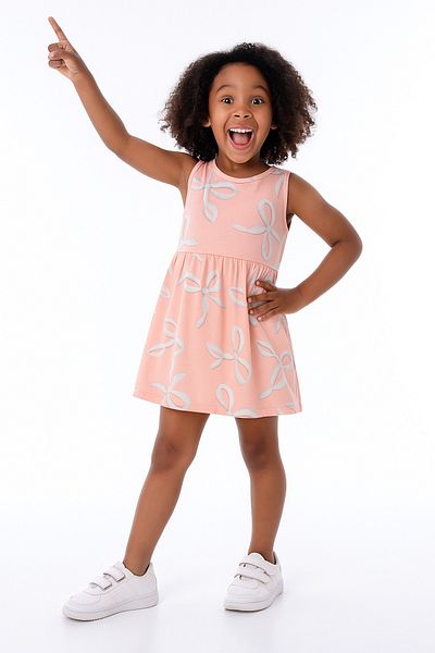 minitrends 3 Pieces 3-Piece Printed Lycra Girl's Dress