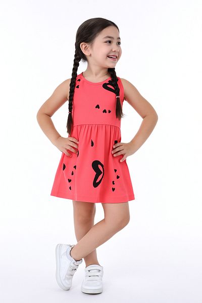 minitrends 3 Pieces 3-Piece Printed Lycra Girl's Dress
