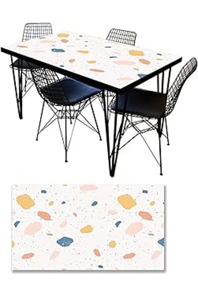 Mu Art Ahşap Table Covering Foil Furniture Table Covering Foils Venice Marble