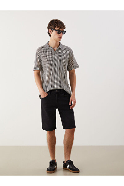 LC Waikiki شورت جينز LCW للرجال بقصة ضيقة (S5)