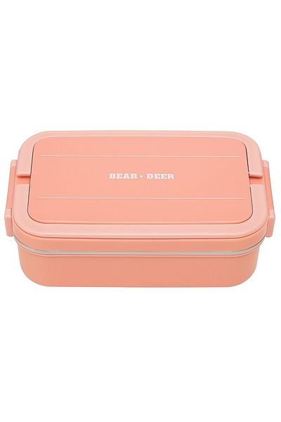 ALPA STORE Beer & Deer Steel 750 ml Lunch Box Lunch Box Storage Box Camping Food Box