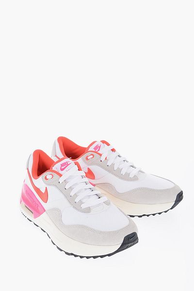 Nike Nike Fabric And Suede Air Max Systm Sneakers With Contrasting Det