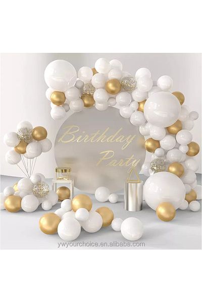 Baloane Vesele Balloon Arch for Weddings, Anniversaries, 108 Pieces ARC34