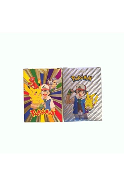 victiny Set 2 Pachet carti de joc Pokemon , 55 carti per Set, Hologram, Multicolor