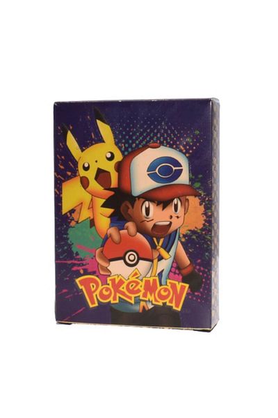 victiny Joc de cărți special Pokemon Go, hologramă multicoloră, 55 de cărți, ediție specială violet